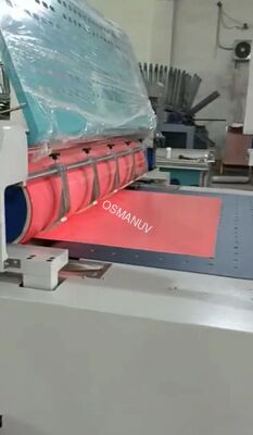 6000mm×2200mm×1400mm Curtain Coating Machine with 5-20m/min Coating Speed and Automatic Control System