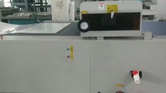 Filme/fase de revestimento de transtorte de papel do equipamento 60KW quatro da cortina