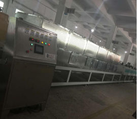 2-6 horas Tempo de secagem Equipamento de secagem a vácuo de microondas para uma eficiência ótima