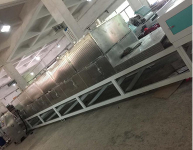 Modo de controlo PLC Secador de microondas a vácuo para 1-10 T/h Capacidade em alta demanda