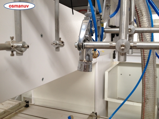 Para placas de aço, borda de silicato de cálcio Dispositivo de revestimento de pulverização automática de pulverização de diâmetro para largura efetiva do revestimento
