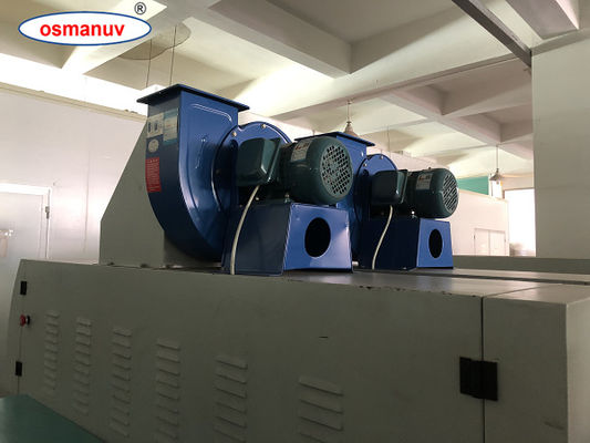 Três lâmpadas 1387mm lâmpada de cura UV 9,7KW