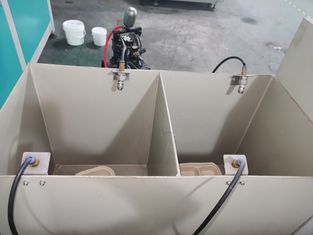 Máquina de revestimento por espingarda para obter um resultado de revestimento consistente e repetível