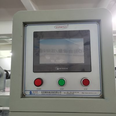 Máquina de laminação UV automática para decorações de vidro em placas de acrílico