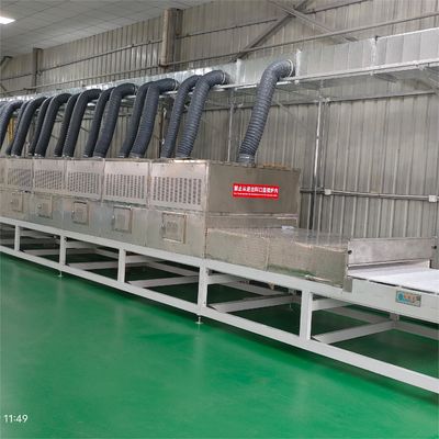 Máquina de secagem de microondas inovadora de alto desempenho e de poupança de tempo para moldagem de celulose