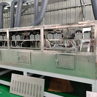 Máquina de secagem de microondas inovadora de alto desempenho e de poupança de tempo para moldagem de celulose