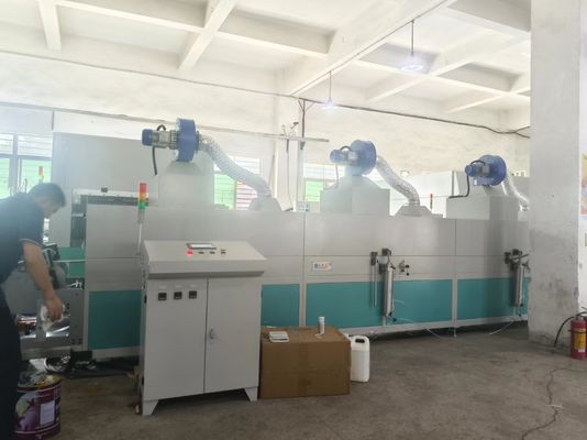 Máquina de revestimento de raspagem profissional de 400 mm 0.1-10m/min Reenrolamento automático