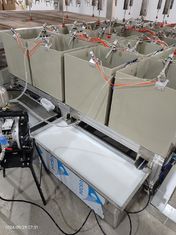 Máquina de revestimento por rotação de 24 estações para moldagem de fibras de celulose com revestimento de barreira
