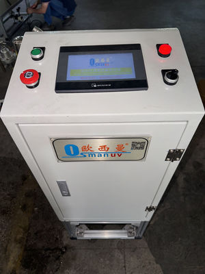 Taiyuan Changyuan bico usado máquina de revestimento de moldagem de celulose com 110kg de peso e 400 * 400 * 500 mm sala de pulverização