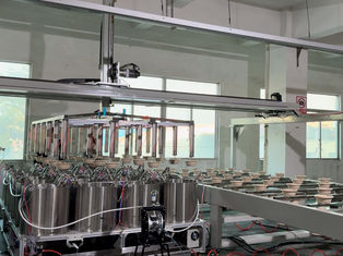 Máquina de revestimento de montagem robótica de alta velocidade de moldagem de celulose 24 estações para produto moldeado de celulose
