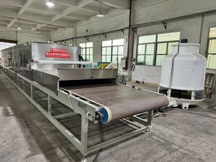 Fabricação Sustentável Projeto Eco-Consciente Máquina de Secagem de Microondas de 14 Etapas para Alimentos do Mar de Pulpa