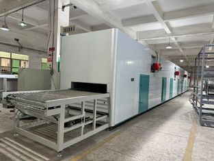Máquina automática de secagem a gás natural para moldagem industrial de pasta de papel de bambu OSM-LRHG-1320T