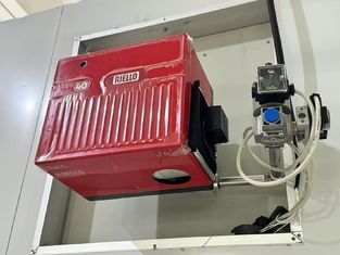 Linha de secagem de gás natural de 28 m de carga pesada de 24 kW para pacotes de moldagem de celulose