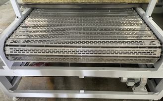 Máquina de secagem industrial de gás natural de camada dupla de aço inoxidável de perfuração de cadeia de placas de cinto para a pasta de papel molde de garrafas