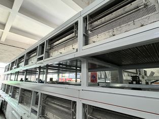 Máquina de secagem industrial de gás natural de camada dupla de aço inoxidável de perfuração de cadeia de placas de cinto para a pasta de papel molde de garrafas