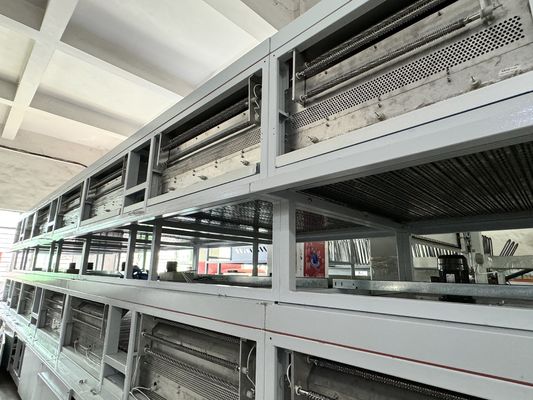 Forno de secagem a gás natural de dupla camada de alta eficiência para placas de fibras de cimento e placas de silicato de cálcio