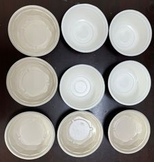 Linha de revestimento por centrifugação automática de alta precisão para revestimento interno uniforme de produtos moldados em polpa