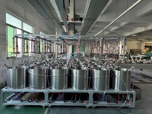 Linha de produção de revestimento interno de tabuleiro de talheres de alta velocidade para segurança alimentar