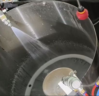 Linha de Revestimento por Spin de Precisão de 24 Estações com Cura IR para Produtos Premium