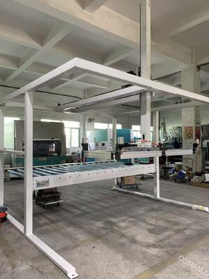 Manipulador robótico de pórtico modular de alta carga com curso e carga útil personalizáveis para aplicações pesadas