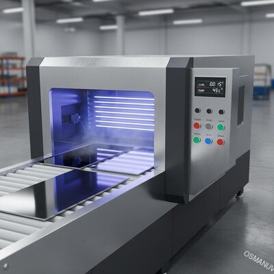 Máquina de Cura UV para Painel de Alumínio Sistema de Secagem Rápida para Revestimentos de Superfícies Metálicas