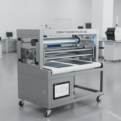 Linha Compacta de Revestimento e Cura por Excimer de Alta Qualidade para Painéis com Toque Suave