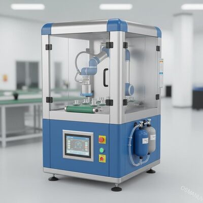 Máquina de revestimento por pulverização automática compacta que fornece um desempenho de revestimento consistente na produção de pequena e média escala