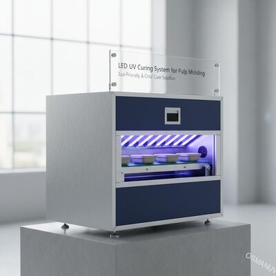 Sistema de cura UV LED para moldagem de polpa - Solução Ecológica e Cura a Frio