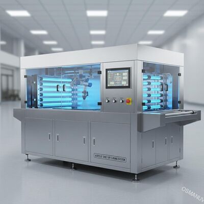 Máquina de cura de folhas acrílicas UV Sistema de tratamento de superfície resistente a arranhões