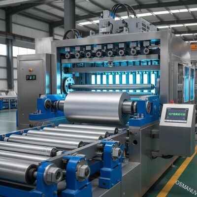 Linha de Revestimento de Bobina de Metal com Revestimento UV de Alta Precisão com Largura Personalizável para Aplicações Industriais
