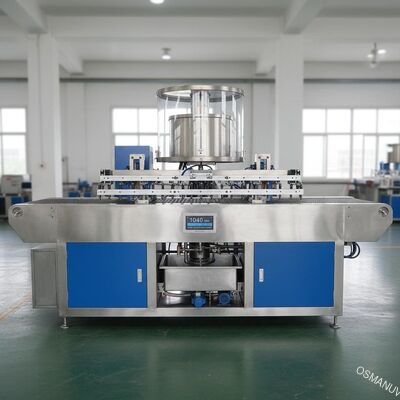 Revestidor de rotação totalmente automático de alta velocidade para moldagem de celulose com largura máxima de revestimento de 1040 mm