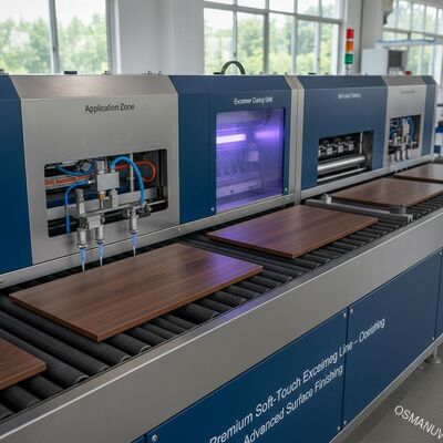 Linha Premium de Revestimento Excimer Soft-Touch para Painéis à Base de Madeira – Acabamento Avançado de Superfície