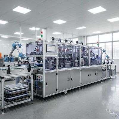 Linha Universal Automatizada de Revestimento de Lâminas para Acabamento de Superfícies em Múltiplos Substratos