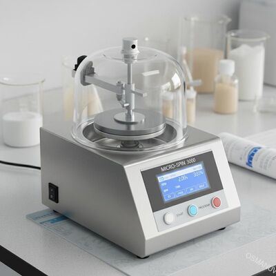Página do produto: Máquina de revestimento de espinhos de laboratório de banco para embalagens alimentares moldeadas em celulose P&D
