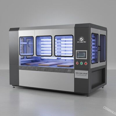 Máquina de Cura UV de Grau Industrial | Para Secagem e Cura Rápidas de Superfícies de Revestimentos de Madeira à Base de Solventes