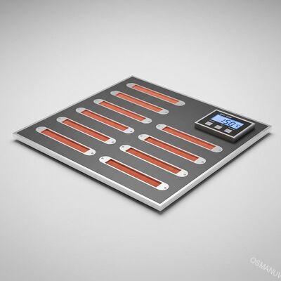 Material da placa de Infrared Drying Systems A3 do controlador de temperatura de BKC