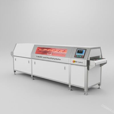 computador infravermelho de aço inoxidável da máquina de secagem do controle de 5m/Min BKC branco