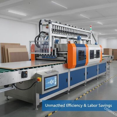 Máquina All-in-One de Laminação e Corte de Alta Velocidade para Processamento de Painéis - Eficiência e Economia de Mão de Obra Incomparáveis