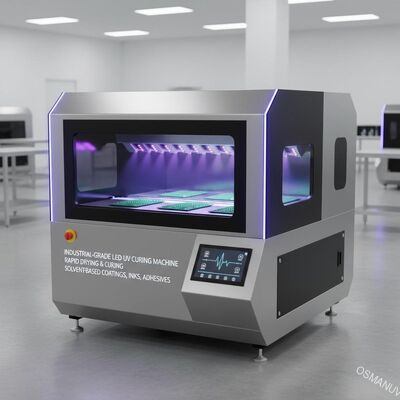 Máquina de Curagem UV LED de grau industrial para secagem e curagem rápida de revestimentos, tintas e adesivos à base de solventes
