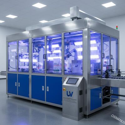 Sistema de Revestimento UV de Grau Industrial | Qualidade e Eficiência Incomparáveis para Mobiliário, Carbonato de Cálcio e Superfícies Metálicas