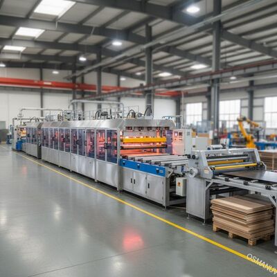 Máquina Universal de Laminação de Painéis para Metal, Vidro e Painéis de Mobiliário - Linha de Produção de Alta Eficiência
