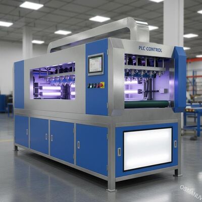 388KW pulverizam a máquina de revestimento UV para a luz do controle do PLC
