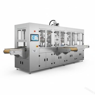 Linha de produção de pulverização do vácuo/linha de revestimento máquina ISO9001 400W