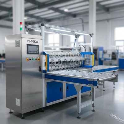 28 - Máquina de revestimento leve técnica do pulverizador 50KW com sistema de transporte
