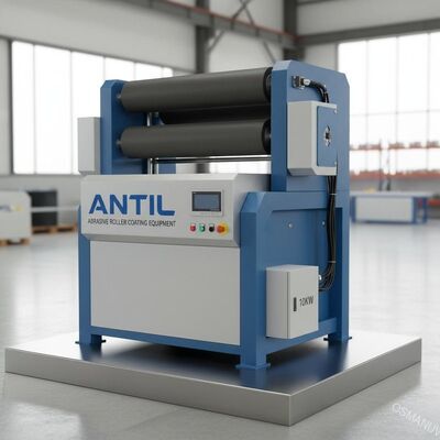 equipamento de revestimento 10KW do rolo abrasivo de Antil da largura de 1320mm Effecive