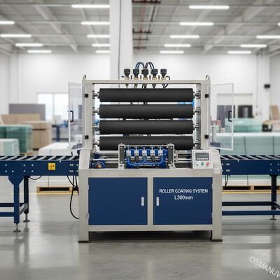 Placa de vidro do magnésio de L300mm 20m/Min Roller Coating Equipment For