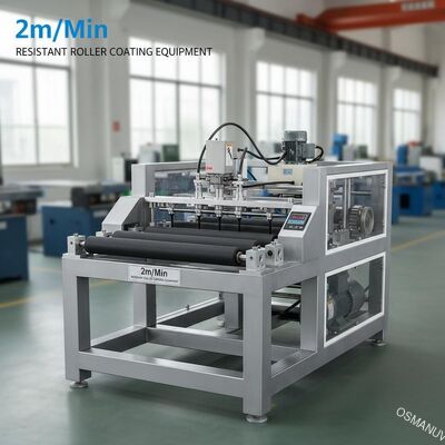 comprimento fazendo à máquina de 2m/Min Resistant Roller Coating Equipment 300mm