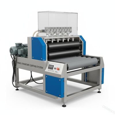 Equipamento de revestimento do rolo grosso da C.A. 110v 100mm para a mobília do painel