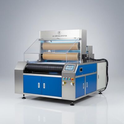 Máquina de revestimento UV do rolo do silicone 10KW para a cópia de Digitas
