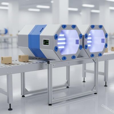 Unidade de esterilização UV modular compacta - Solução flexível e de poupança de espaço para linhas de embalagem de pequena e média escala